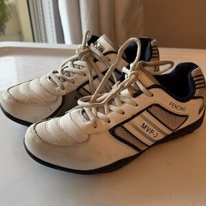 Men's Fencing Shoes  - Cream and Black